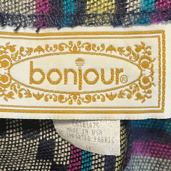 Vintage BONJOUR Tribal/Aztec Print, Midi Skirt Size 18 - Picture 5 of 7